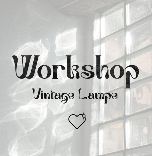 Workshop "Vintage Glasbaustein Lampe" 13.12.2026